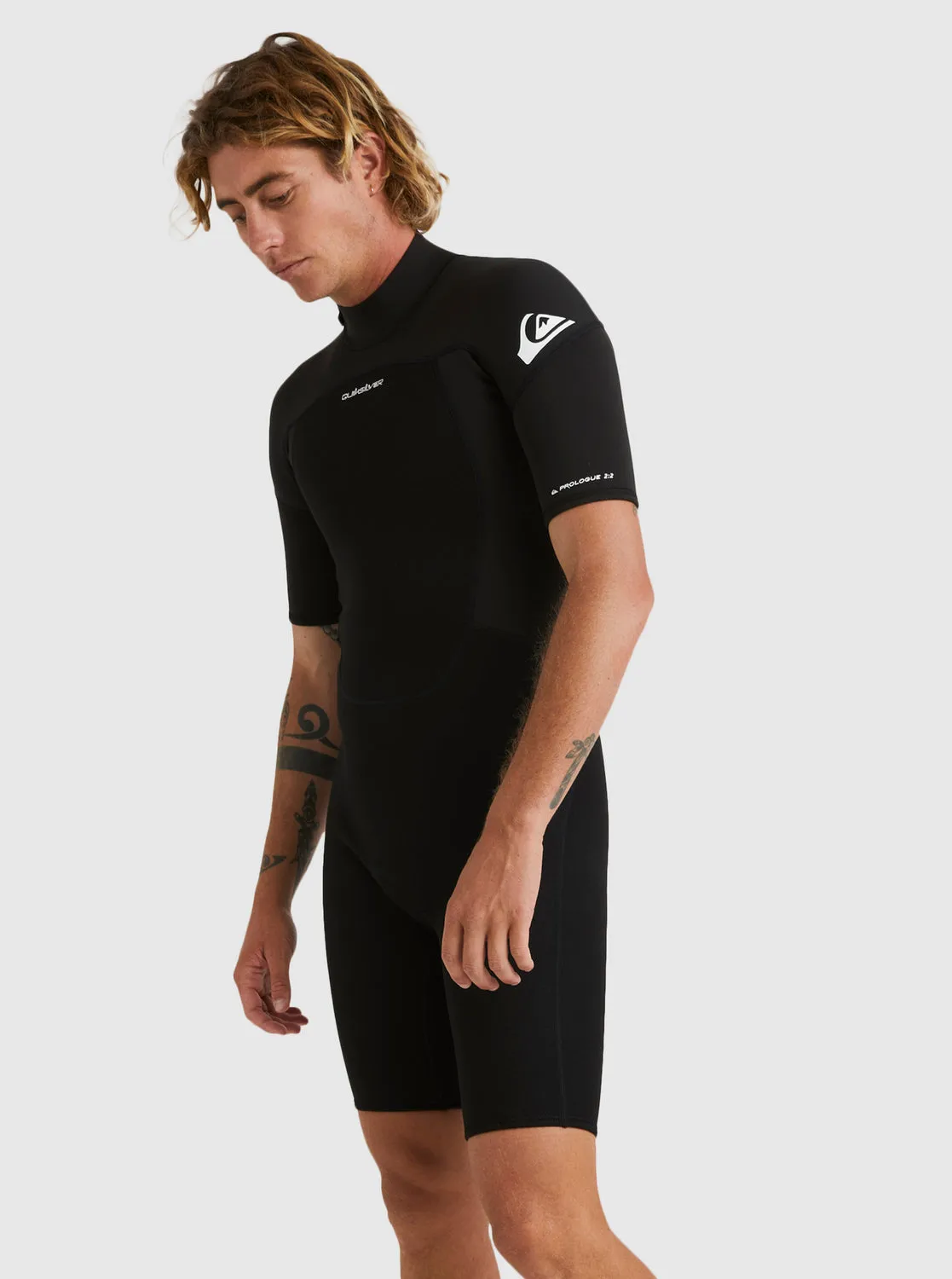 2/2mm Prologue Short Sleeve Spring Suit - Black