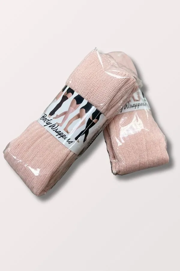 27 Inch Stirrup Leg Warmers - Theatrical Pink