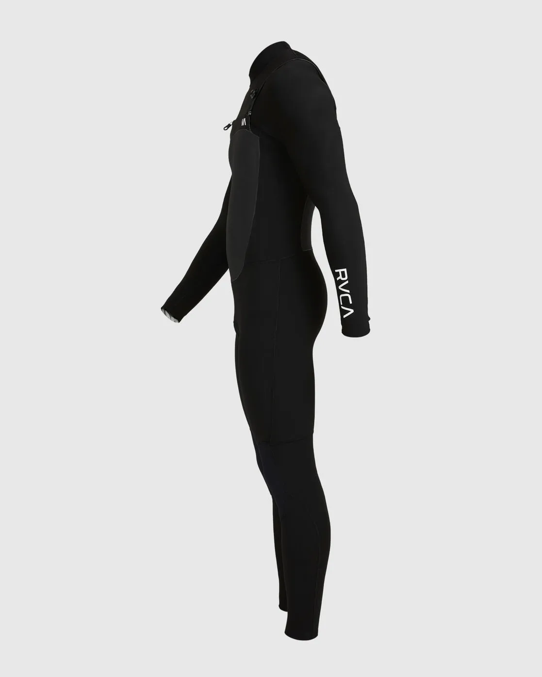 3/2 Balance Chest Zip Fullsuit - Black