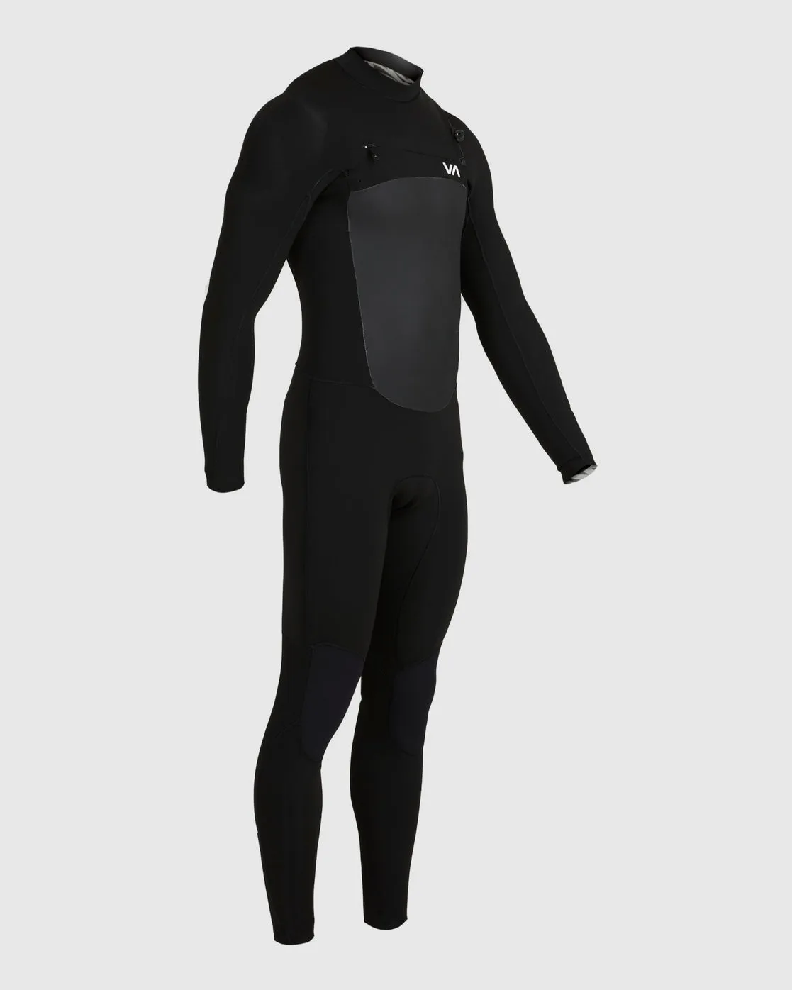 3/2 Balance Chest Zip Fullsuit - Black