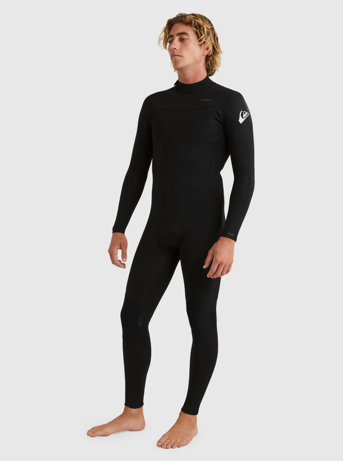 3/2 Everyday Sessions Back-Zip Wetsuit - Black