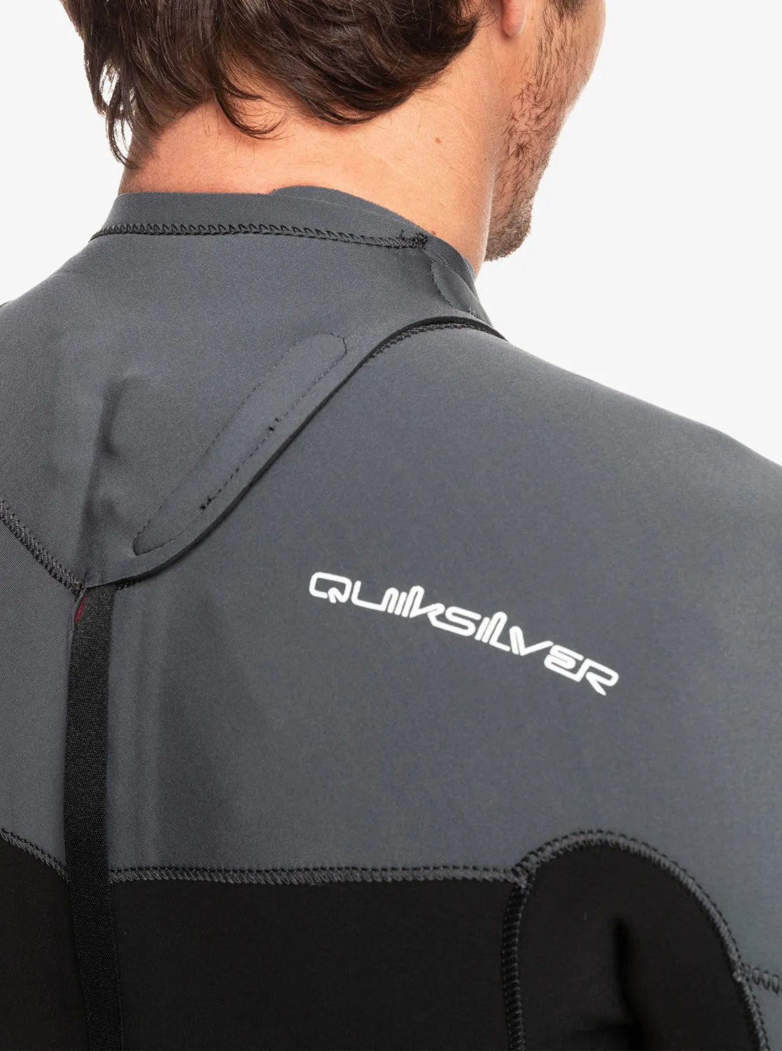 3/2 Everyday Sessions Back-Zip Wetsuit - Black/Gun Metal