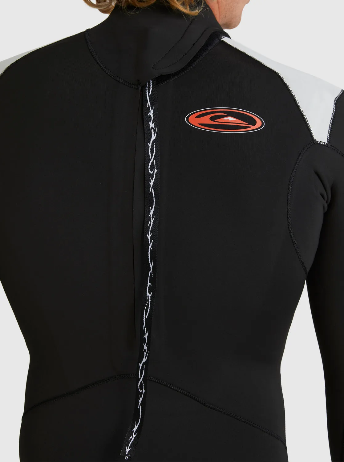 3/2mm Everyday Saturn Back Zip Wetsuit - Black/Lunar Rock