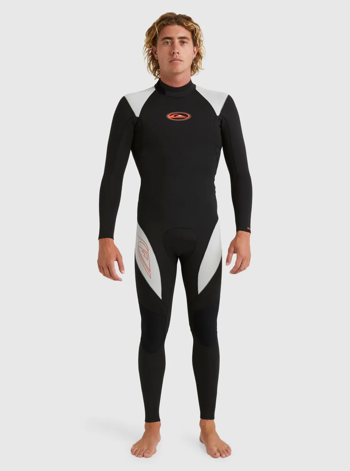 3/2mm Everyday Saturn Back Zip Wetsuit - Black/Lunar Rock