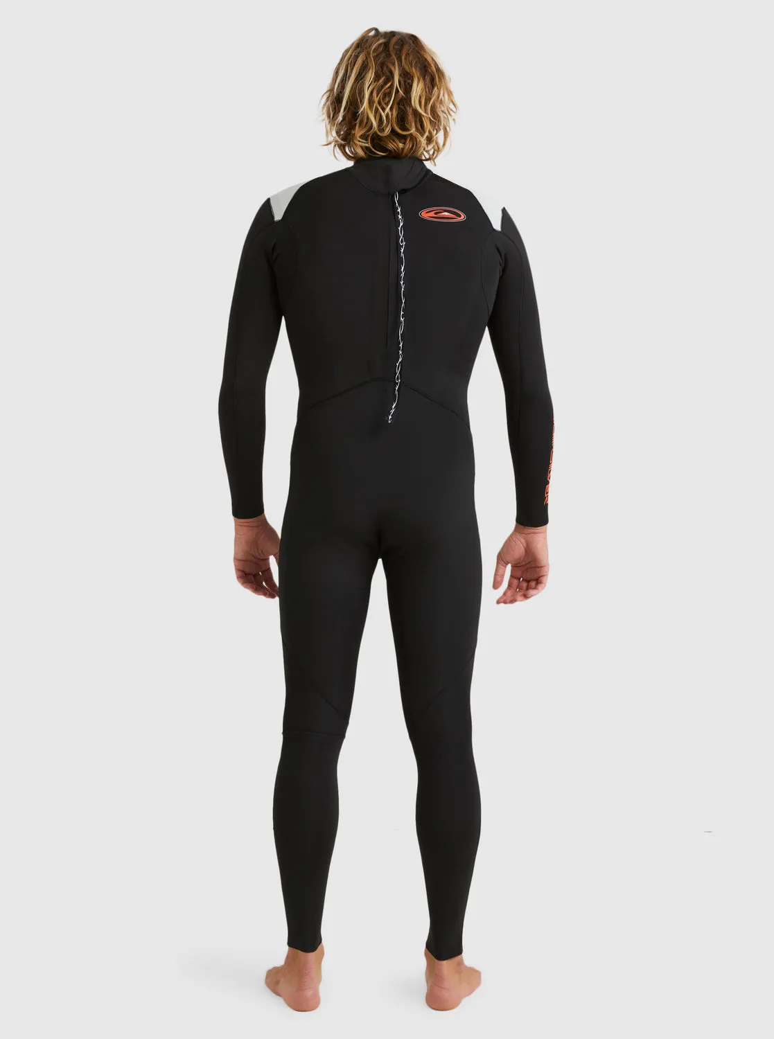 3/2mm Everyday Saturn Back Zip Wetsuit - Black/Lunar Rock