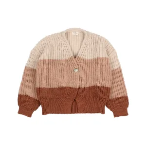 7379-FANCY CARDIGAN-Cocoa