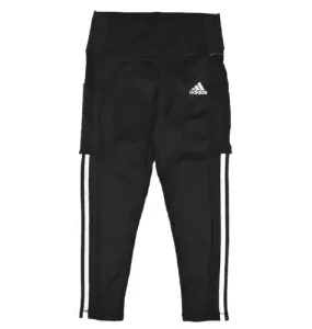 Adidas Women's 3-Stripe High Rise 3/4 Capri Leggings