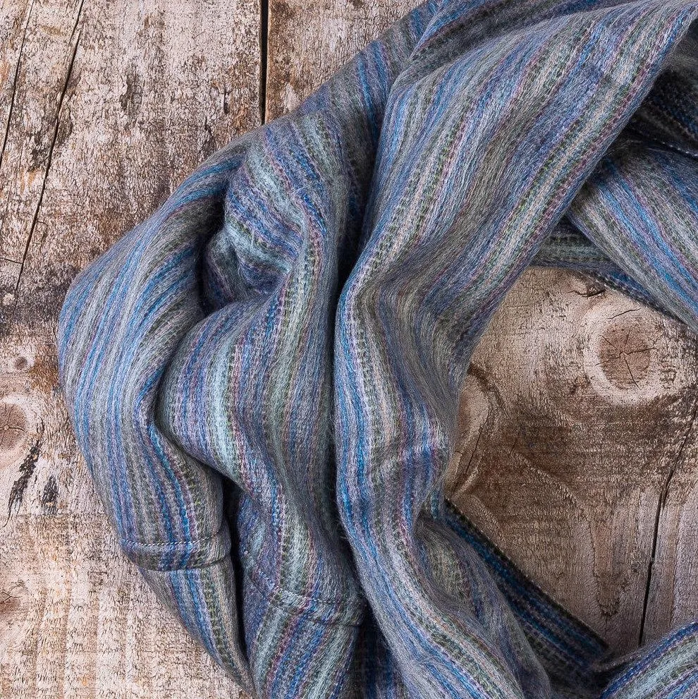 Alpaca Infinity scarf - Grey