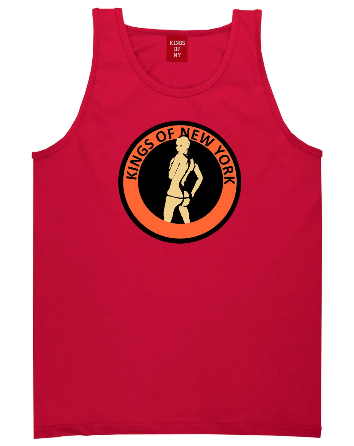 Amber Twerk Kings Of New York Logo Tank Top