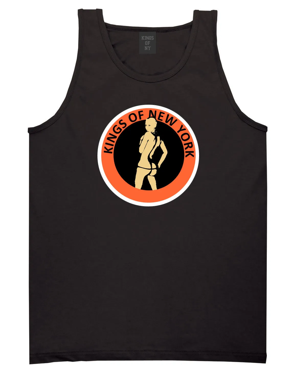 Amber Twerk Kings Of New York Logo Tank Top