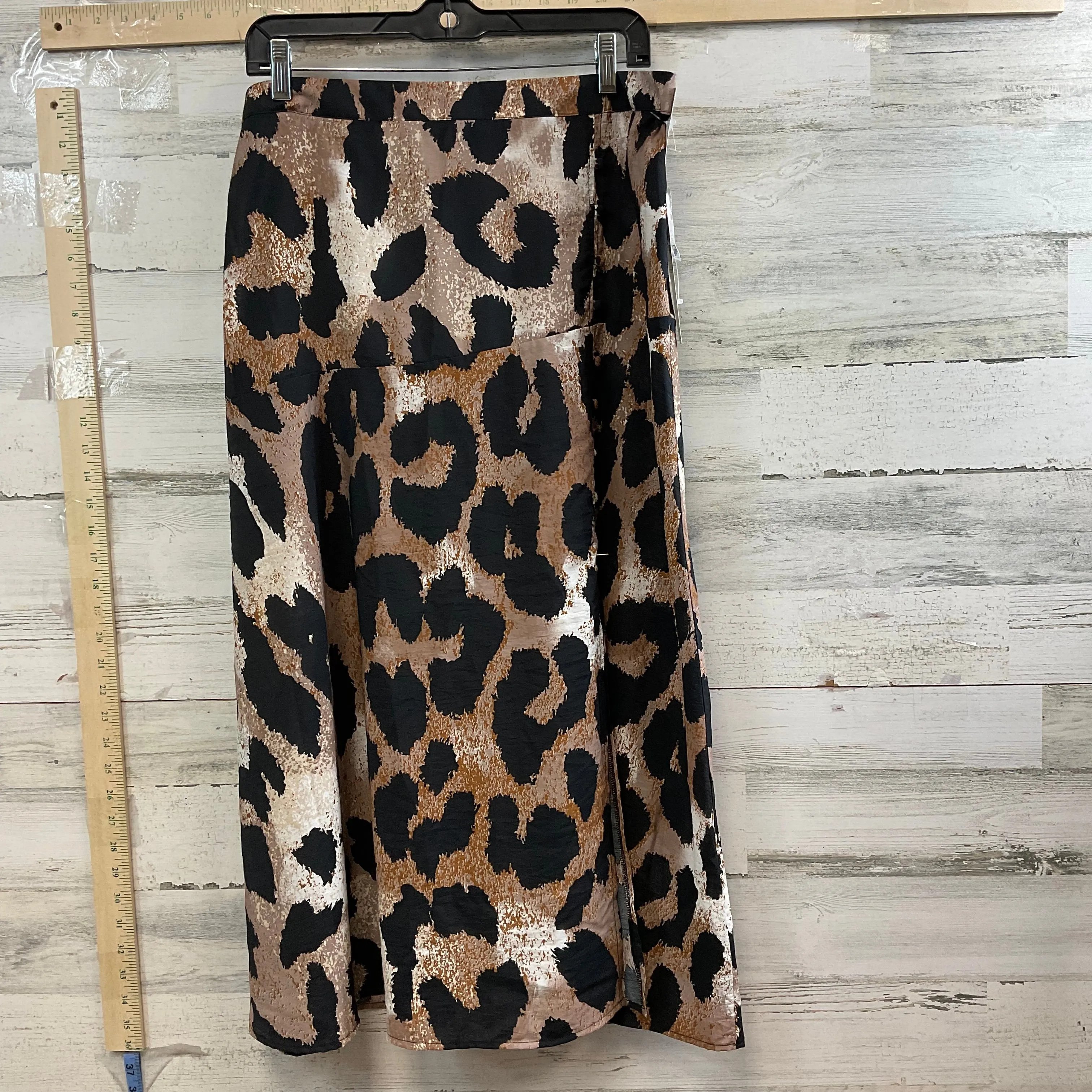 Animal Print Skirt Maxi Tribal, Size L