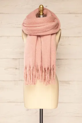 Antananarivo | Soft Knit Blush Scarf