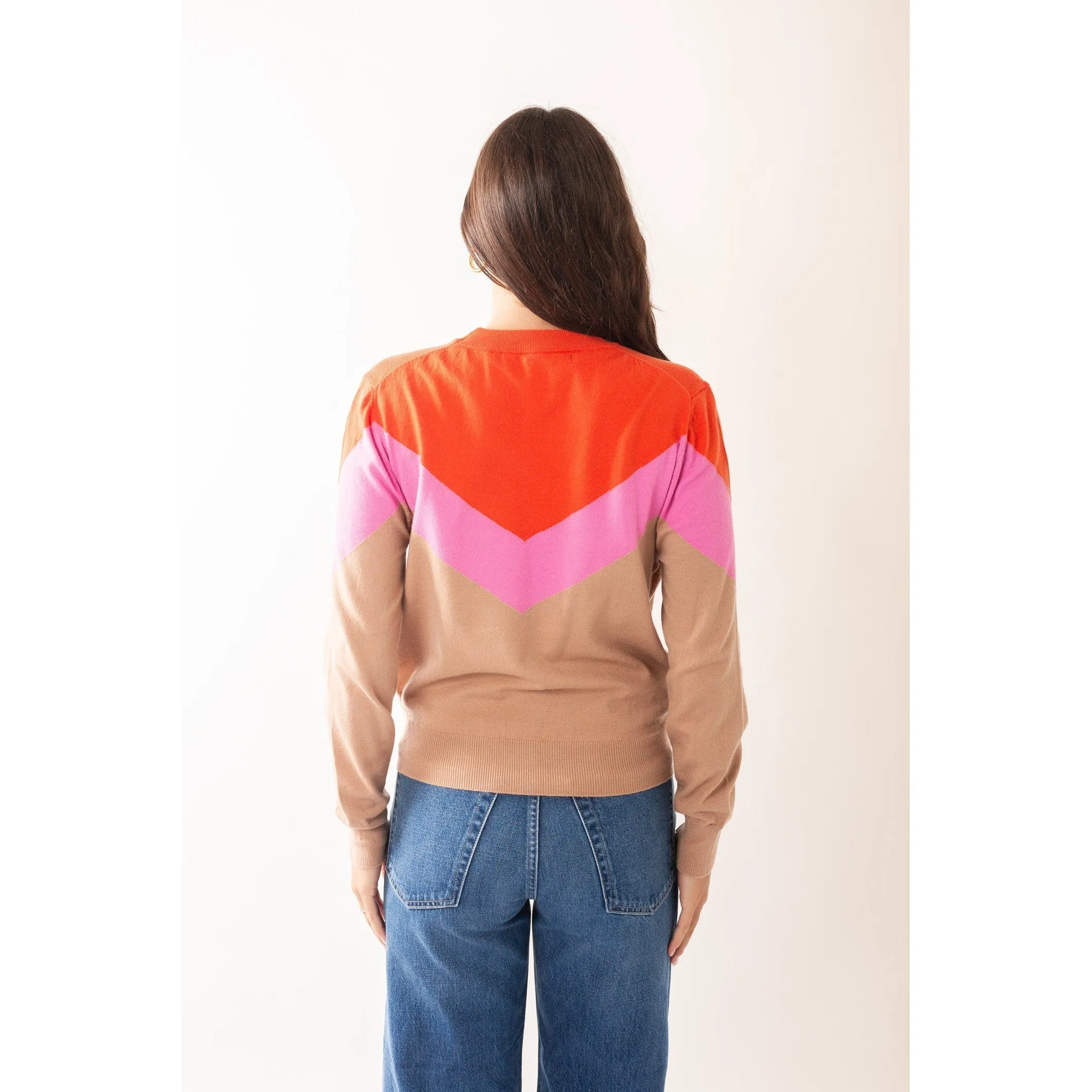 AQUILEGIA COLOURBLOCK SWEATER