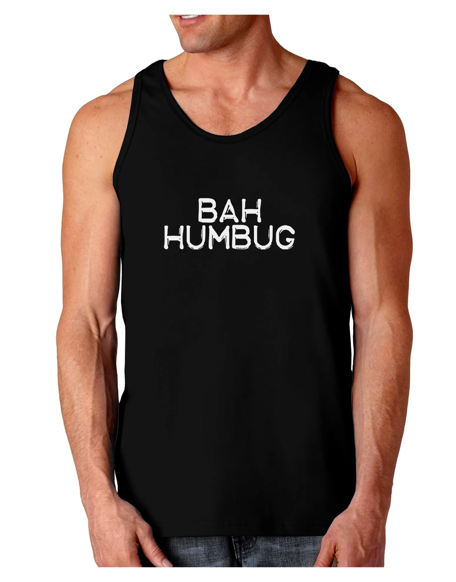 Bah Humbug Design - Grunge Dark Loose Tank Top