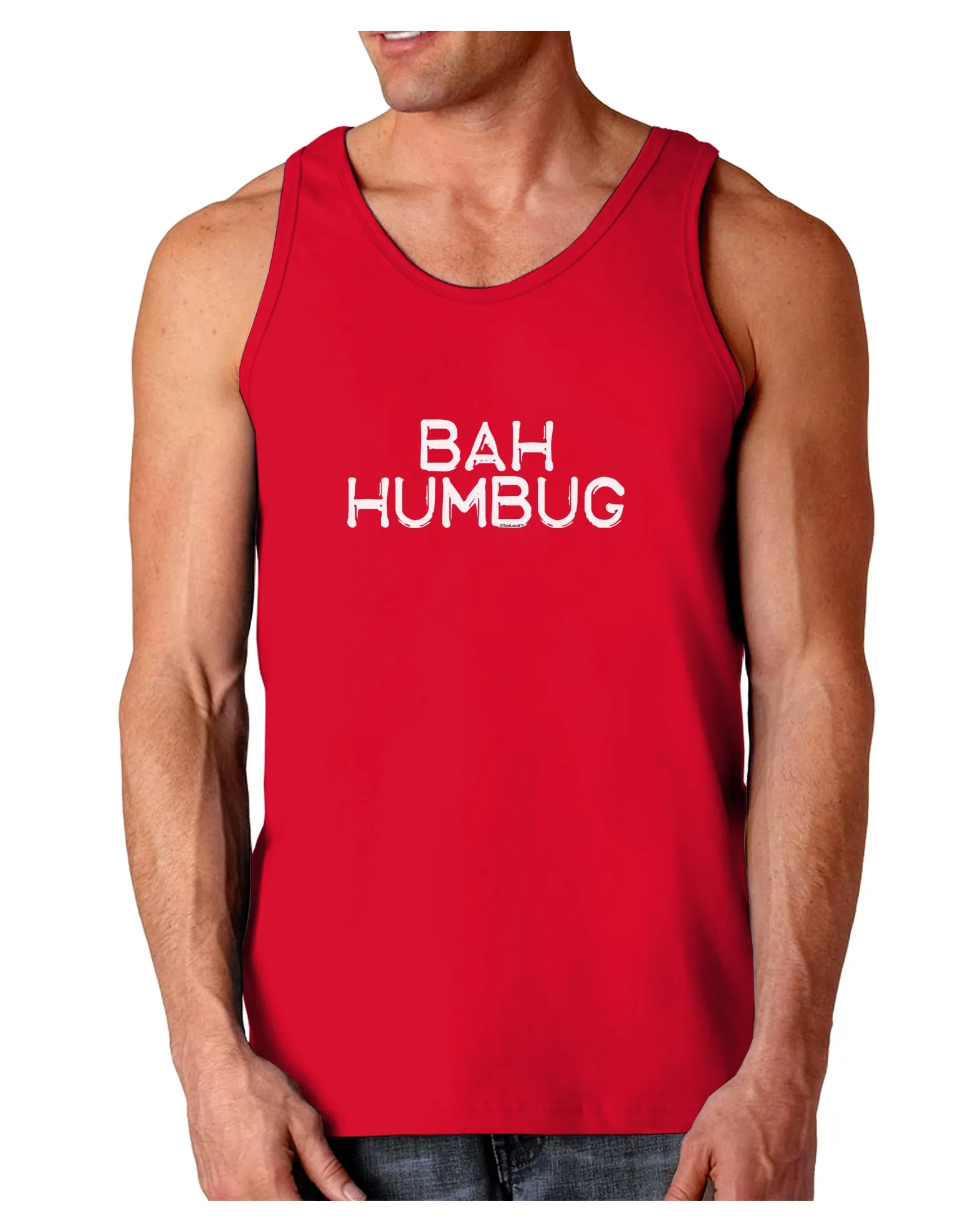 Bah Humbug Design - Grunge Dark Loose Tank Top