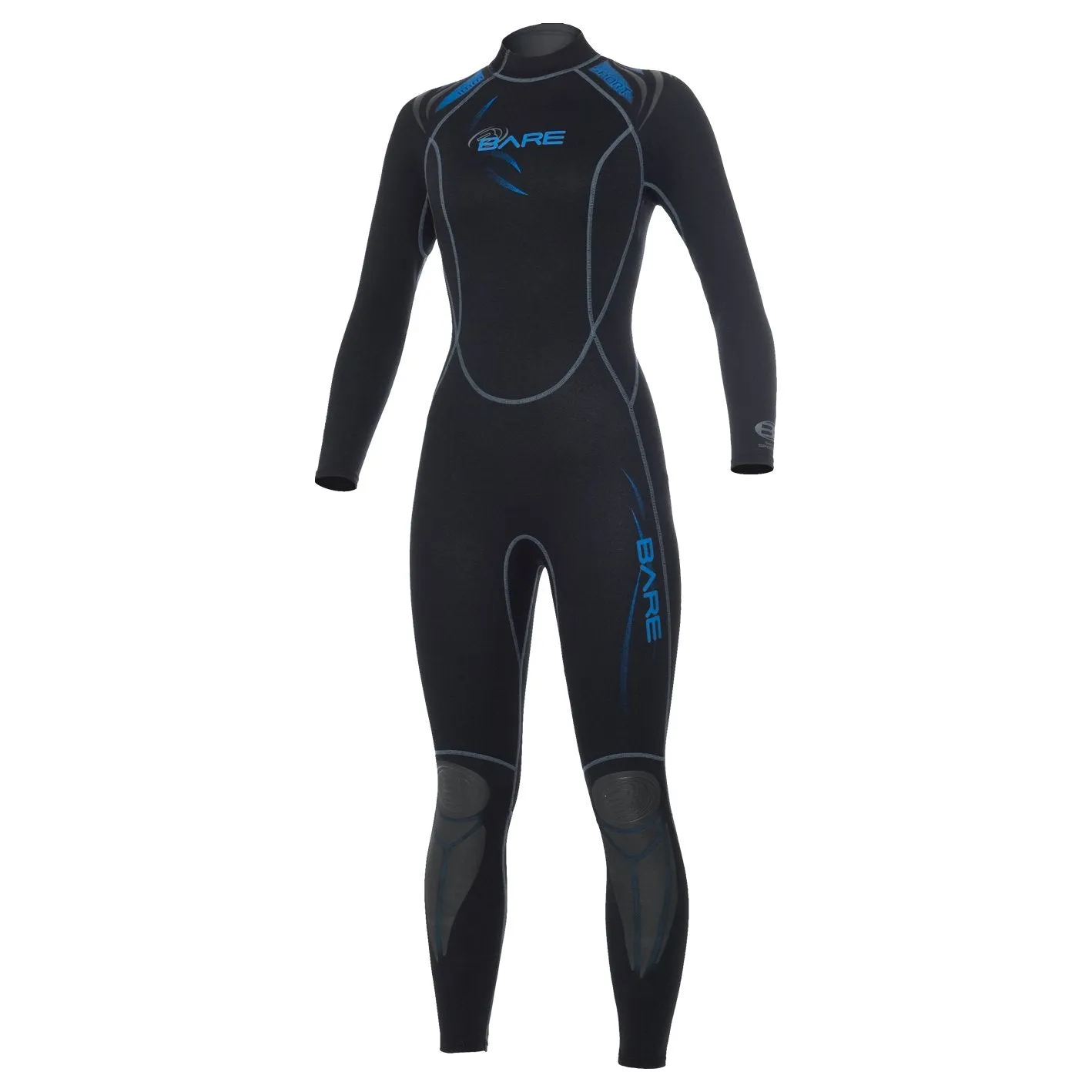 Bare 1mm Womens Sport Thermalskin Full Dive Wetsuit