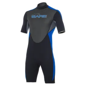 Bare 2mm Mens Velocity Shorty Dive Wetsuit