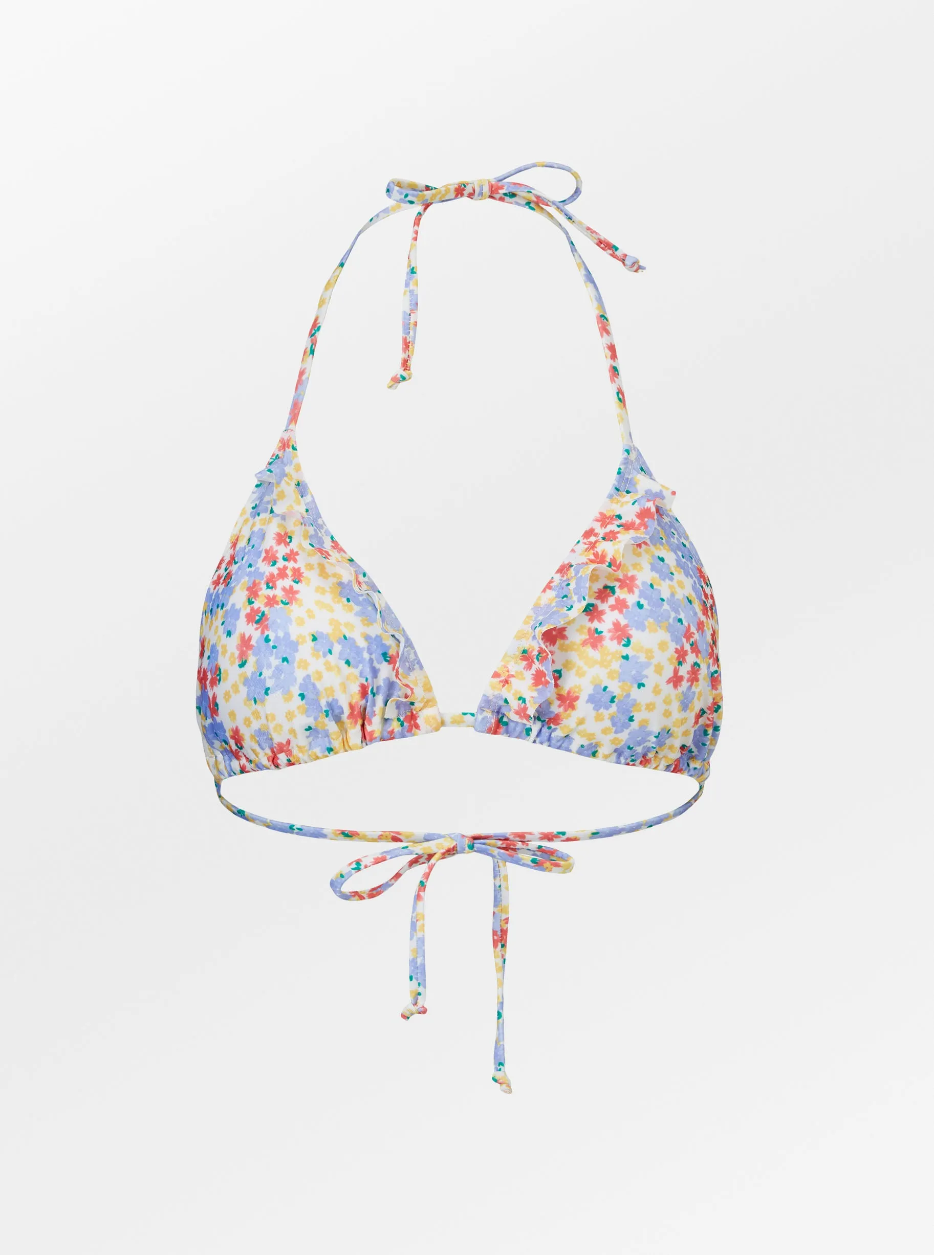 Beck Sondergaard - Haut De Bikini À Volants Oline Bel - Multicolore