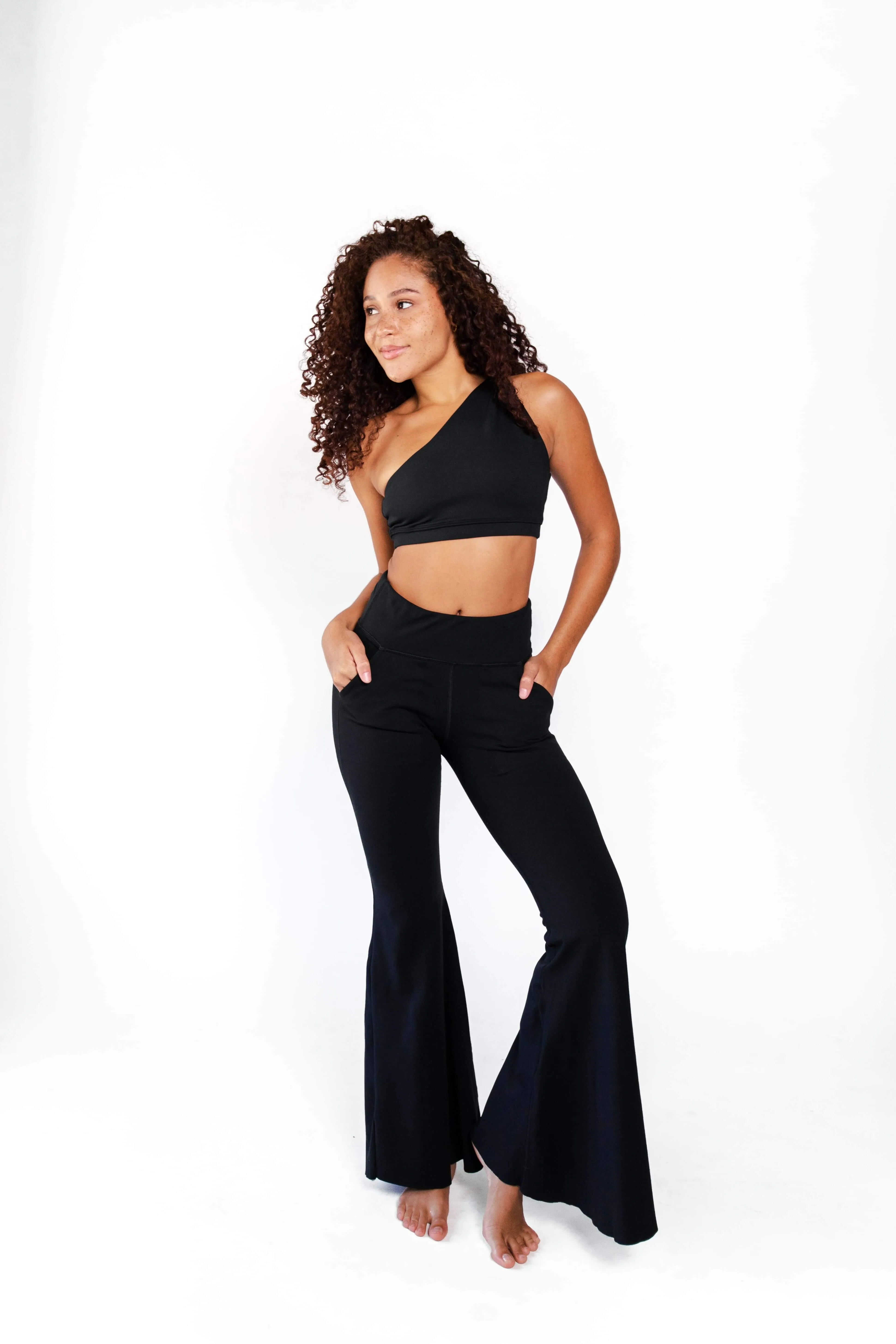 Bell Bottoms 2.0 in Jet Black