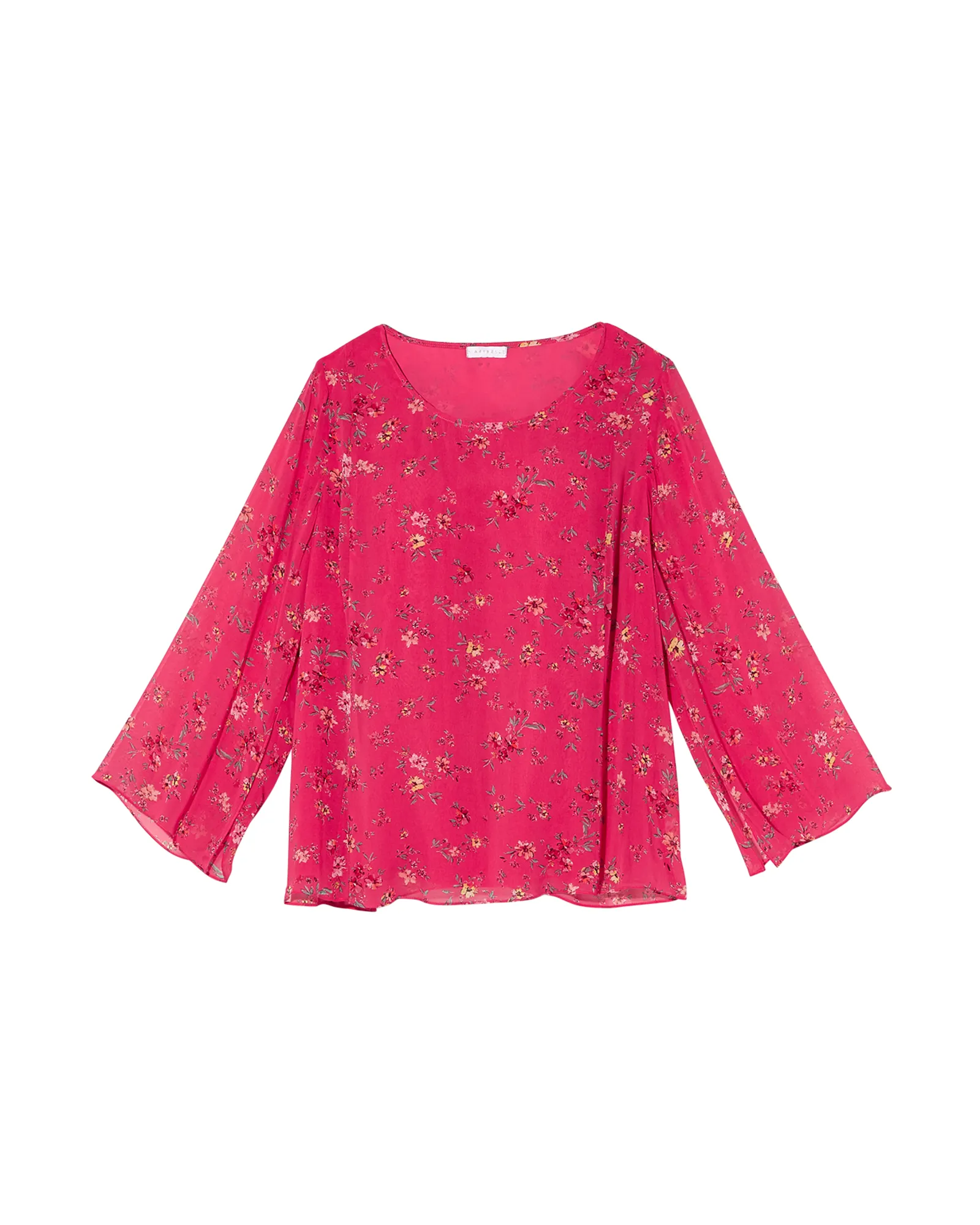 Bella Blouse | Magenta / Ivory