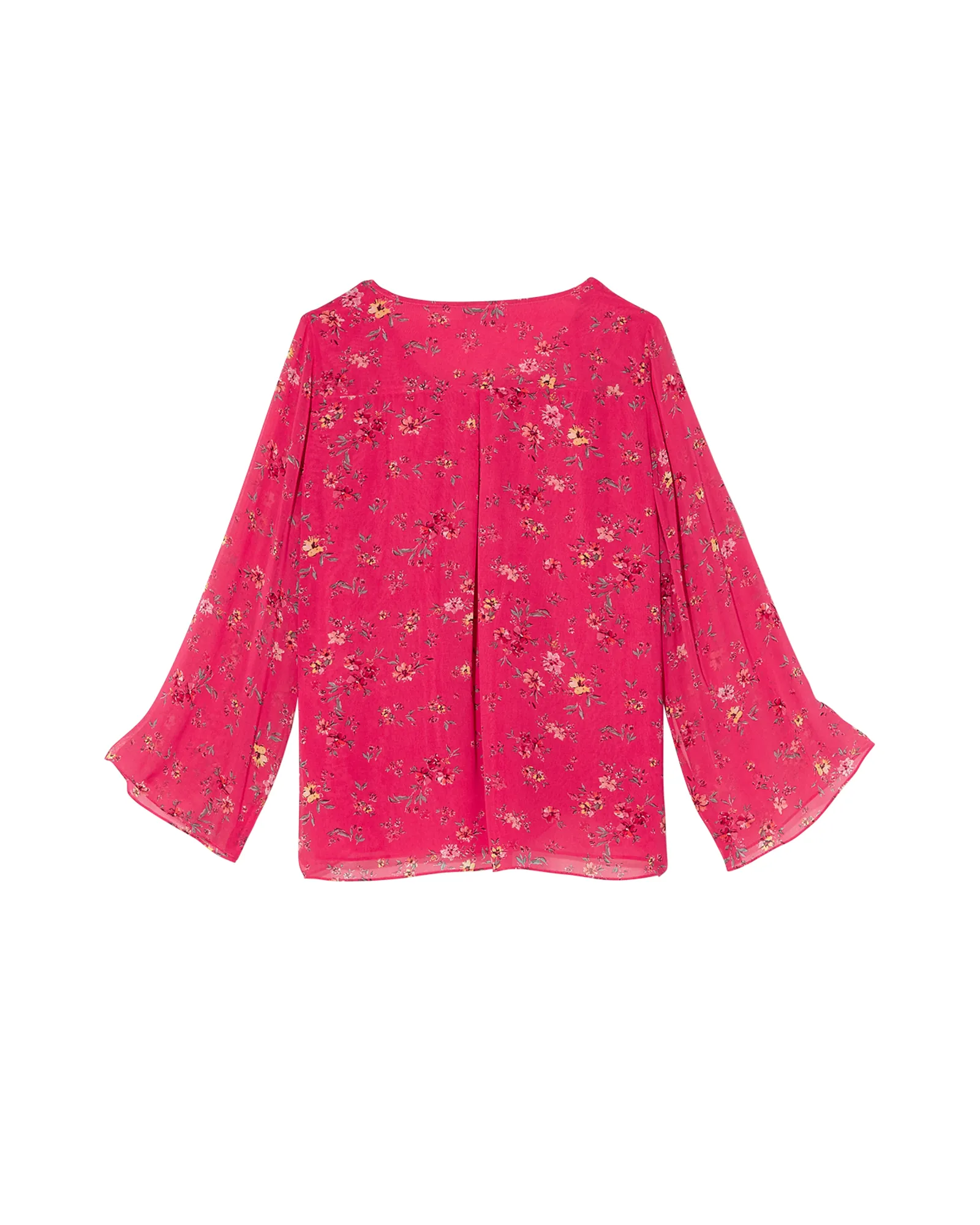 Bella Blouse | Magenta / Ivory