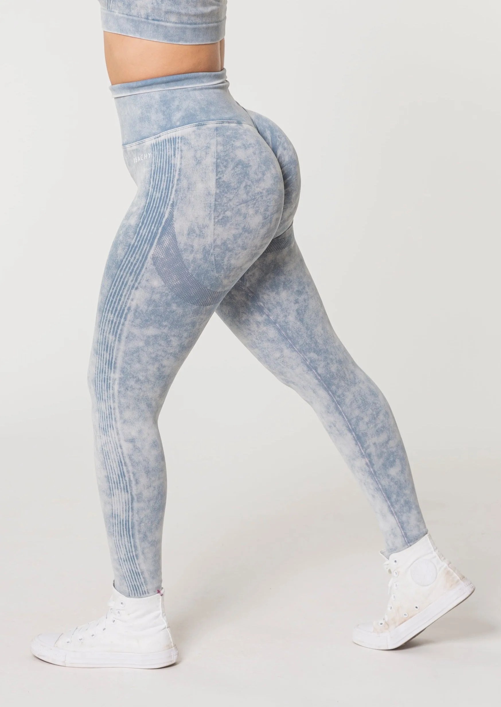 (BESCHREIBUNG BEACHTEN) Vision Scrunch Leggings (Acid Wash Edition) [LASTCHANCE]