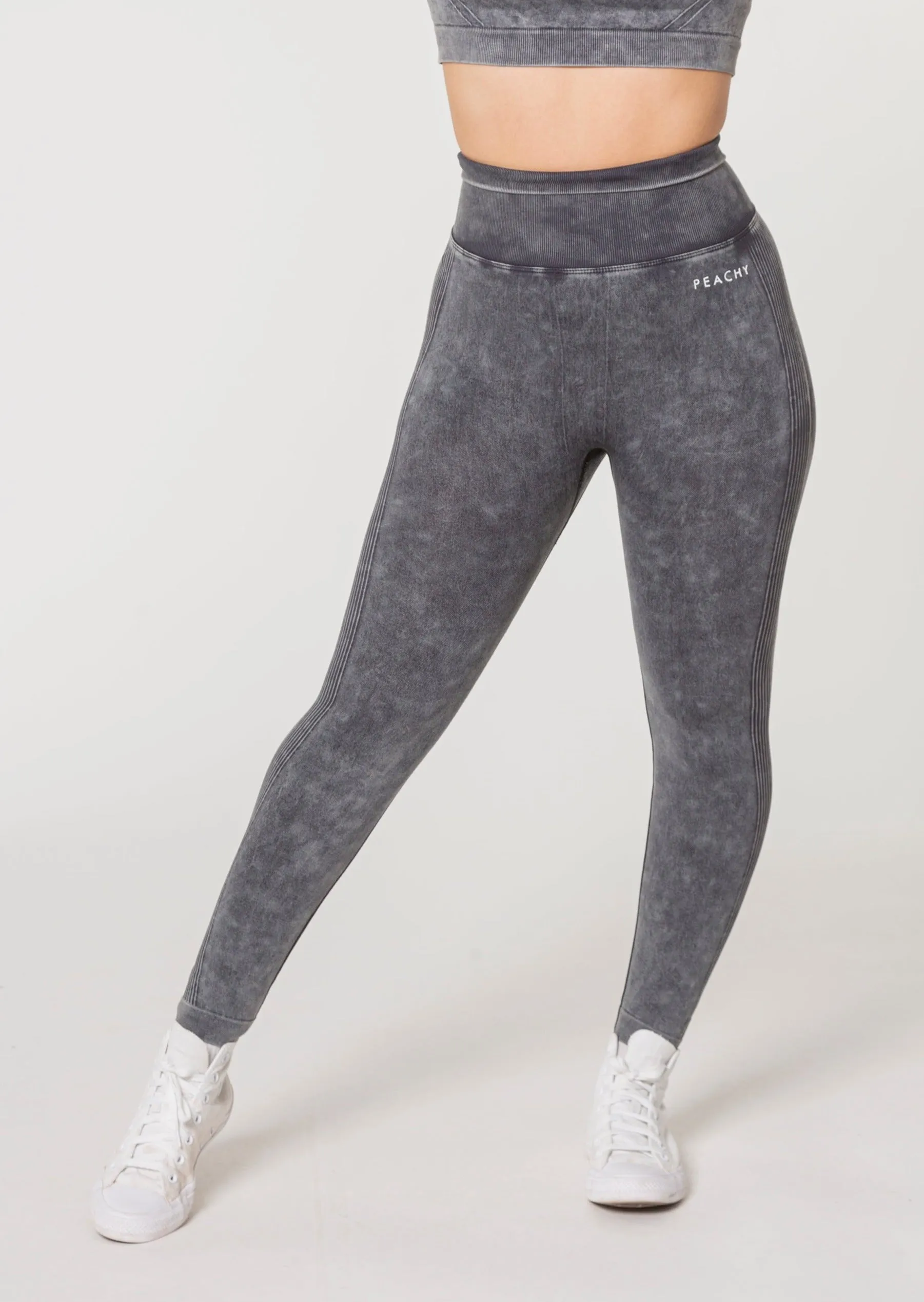 (BESCHREIBUNG BEACHTEN) Vision Scrunch Leggings (Acid Wash Edition) [LASTCHANCE]