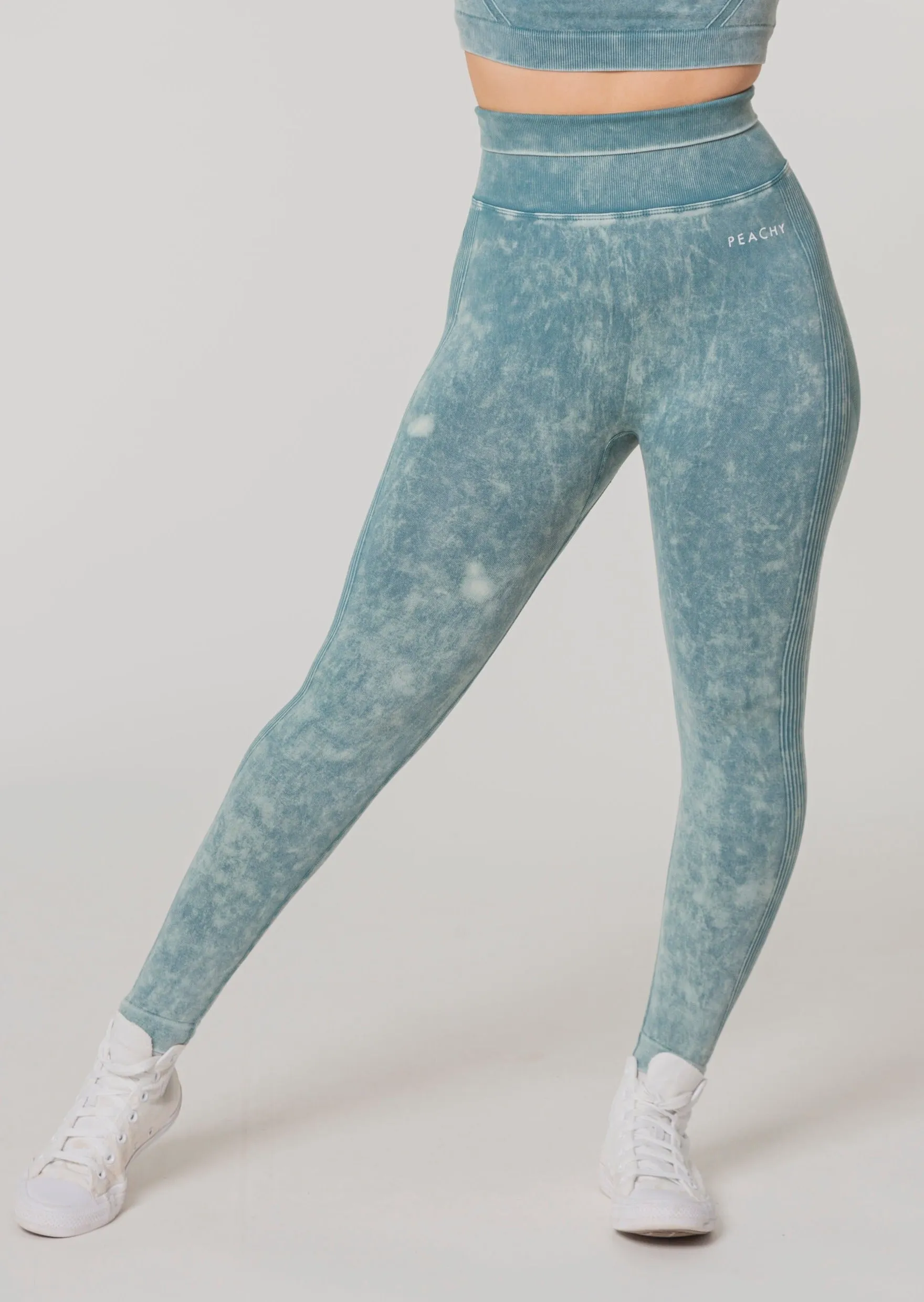 (BESCHREIBUNG BEACHTEN) Vision Scrunch Leggings (Acid Wash Edition) [LASTCHANCE]