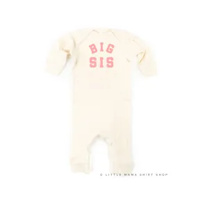 BIG SIS - Varsity - One Piece Baby Sleeper