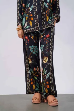 BLACK FOREST PRINTED CULOTTES