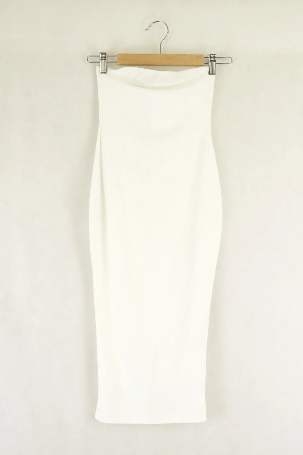 Boohoo White Bodycon Dress 6