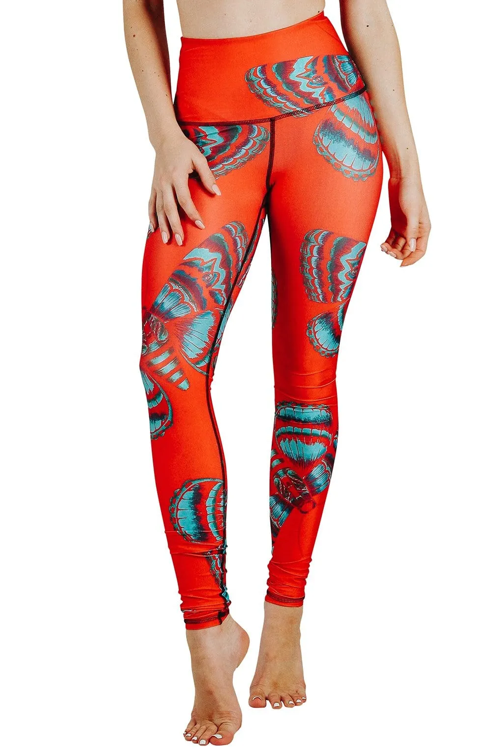 Bright Flight Printed Yoga Legging