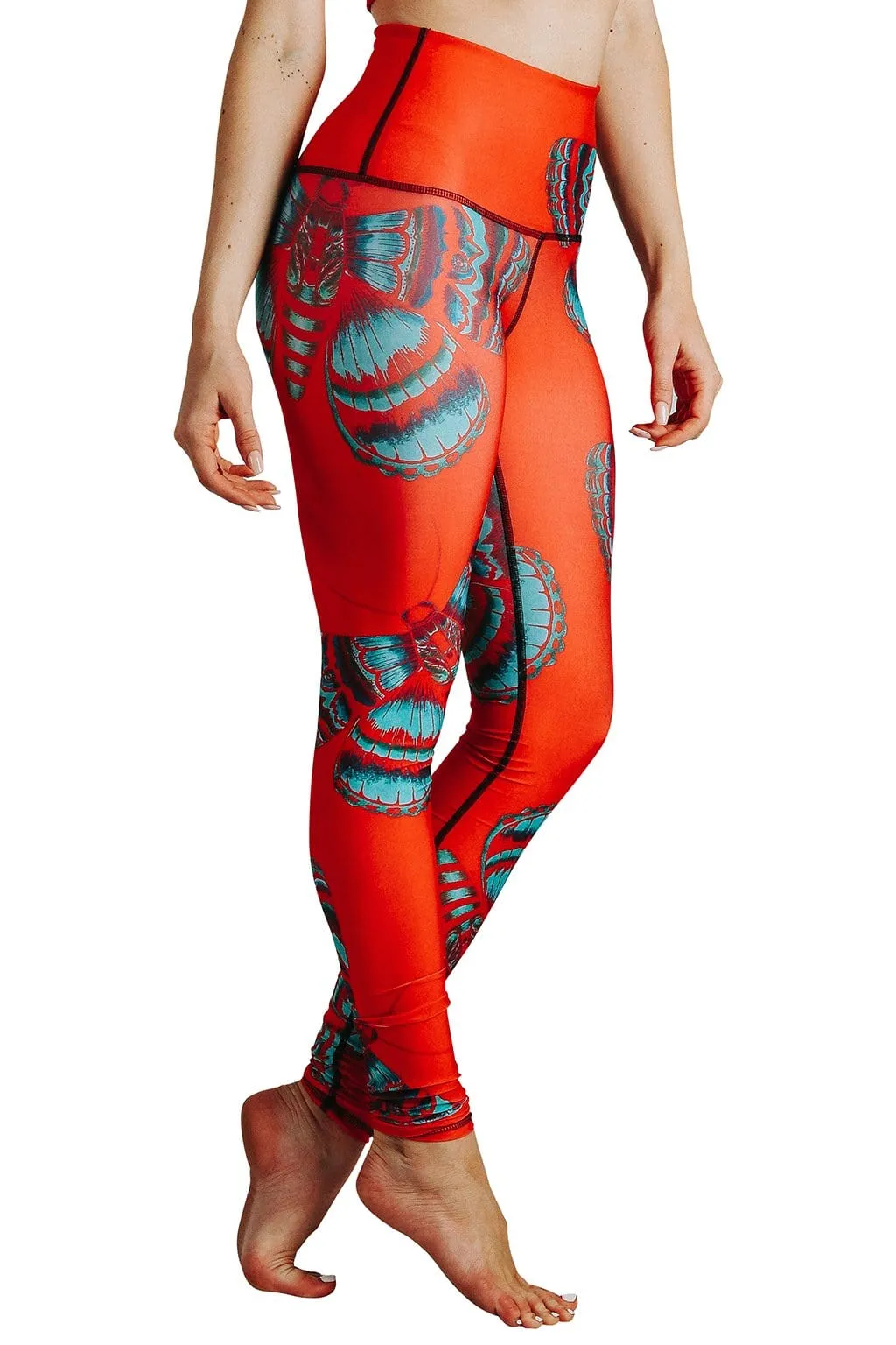 Bright Flight Printed Yoga Legging