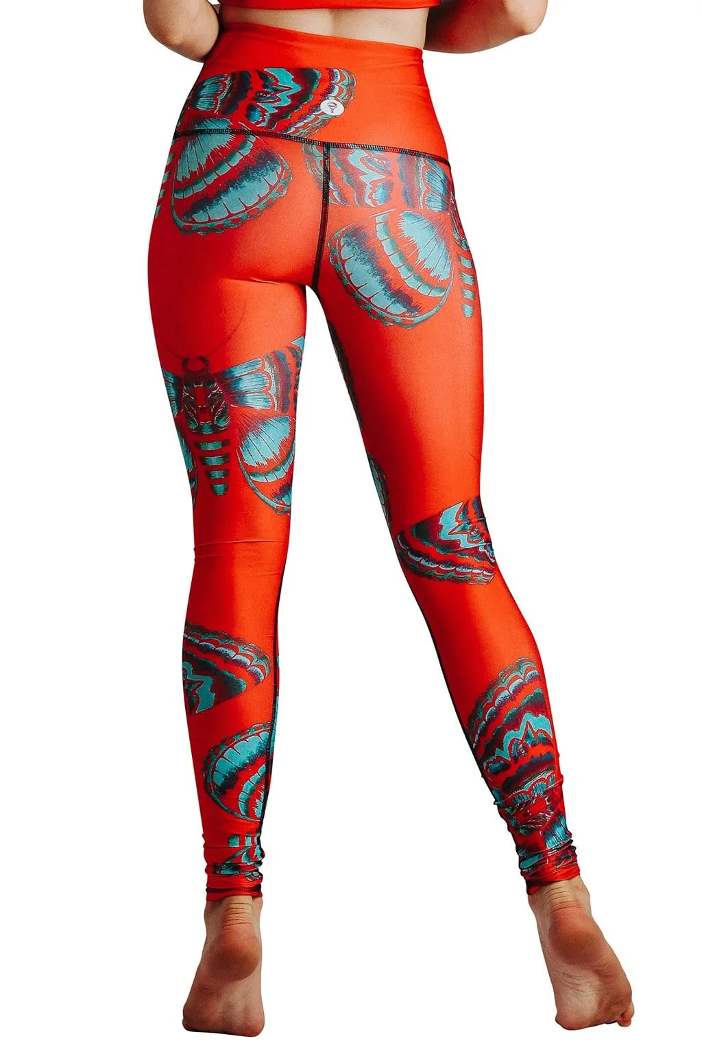 Bright Flight Printed Yoga Legging