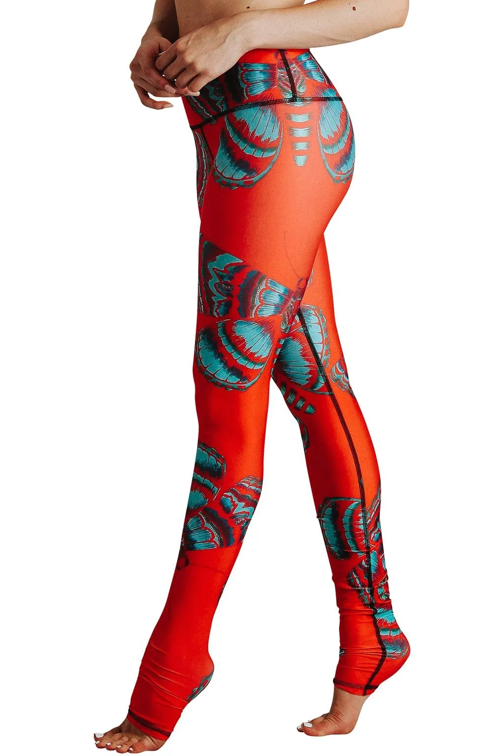 Bright Flight Printed Yoga Legging