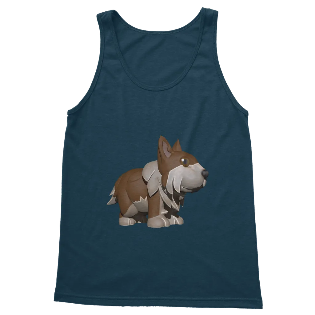 Brown Dog Classic Adult Vest Top