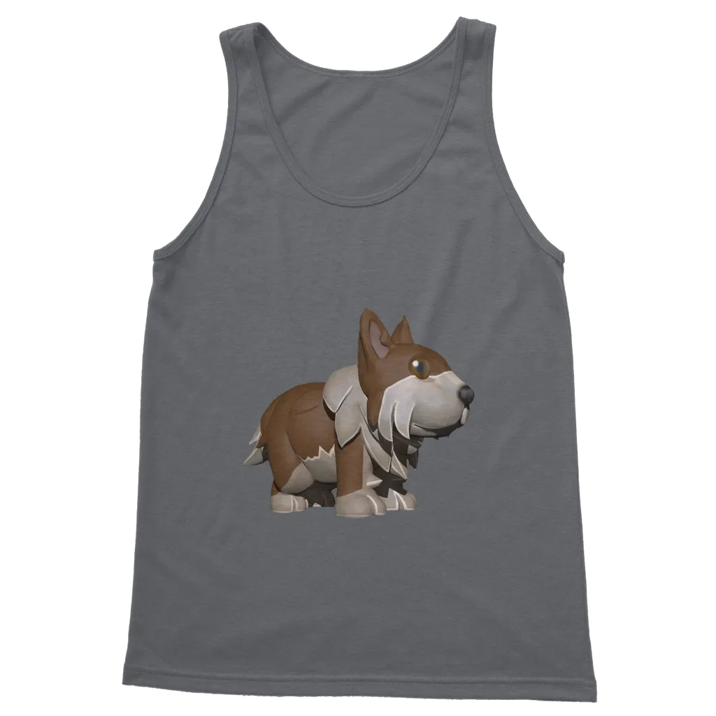 Brown Dog Classic Adult Vest Top