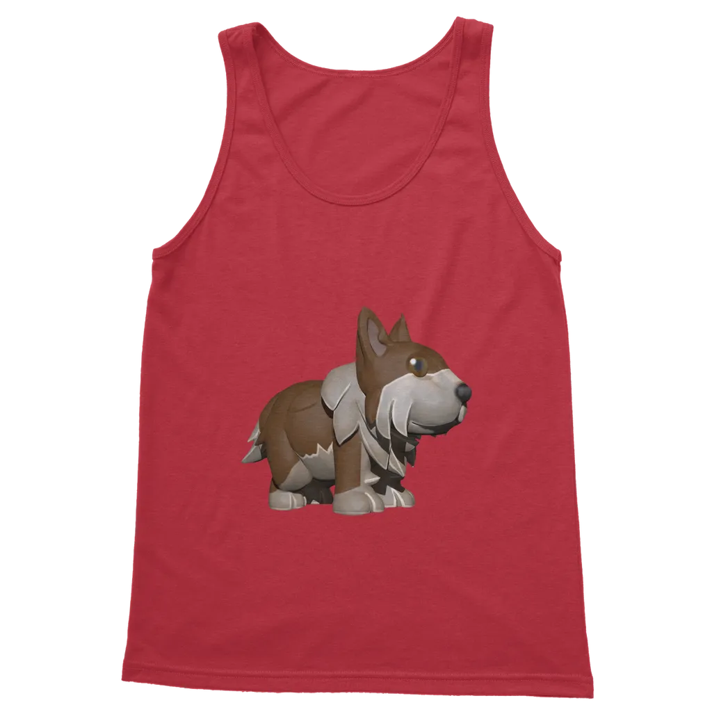 Brown Dog Classic Adult Vest Top