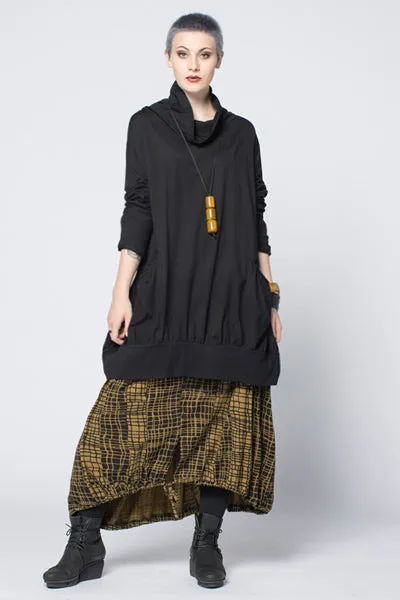 Bubble Tunic in Black Tokyo