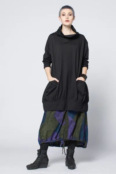 Bubble Tunic in Black Tokyo