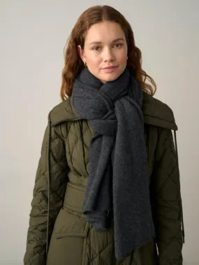 Cashmere Travel Wrap - Charcoal