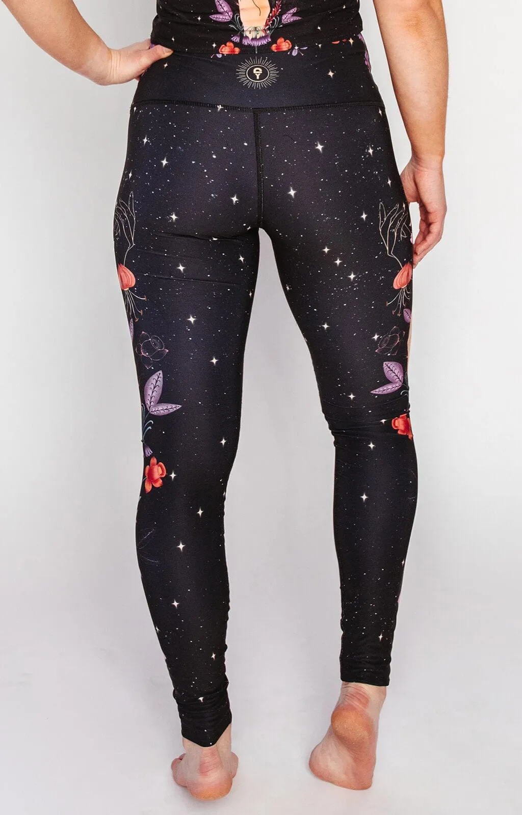 Celestial Timing Printed Yoga Leggings