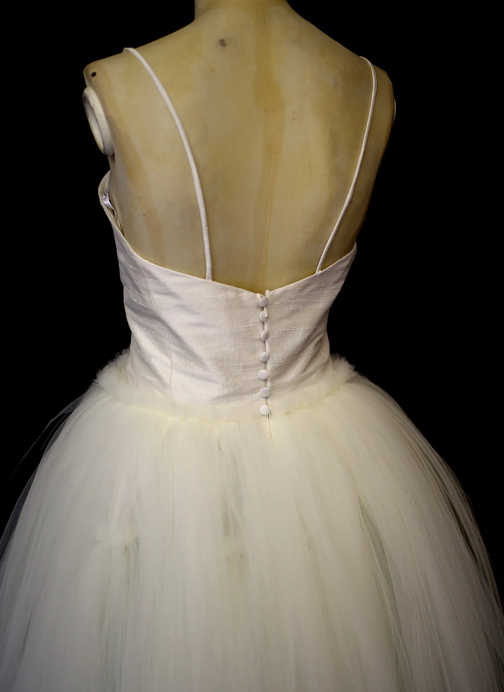 Charlotte - Bespoke Tulle Silk Ballerina Wedding Dress