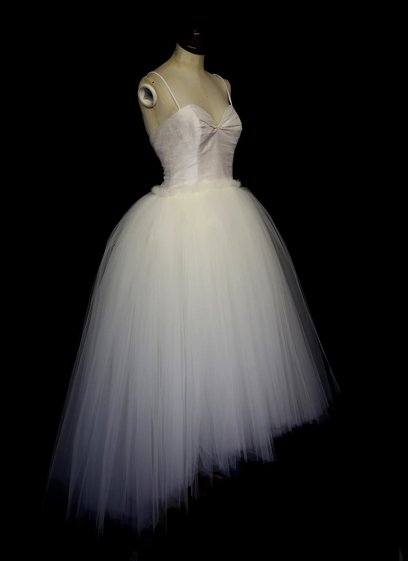 Charlotte - Bespoke Tulle Silk Ballerina Wedding Dress