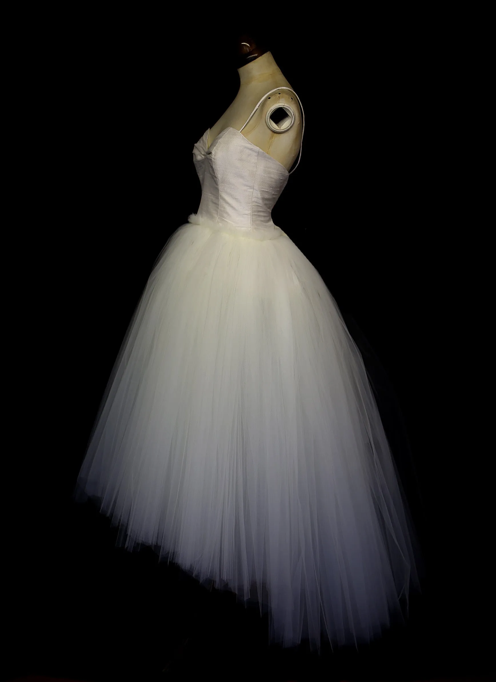 Charlotte - Bespoke Tulle Silk Ballerina Wedding Dress