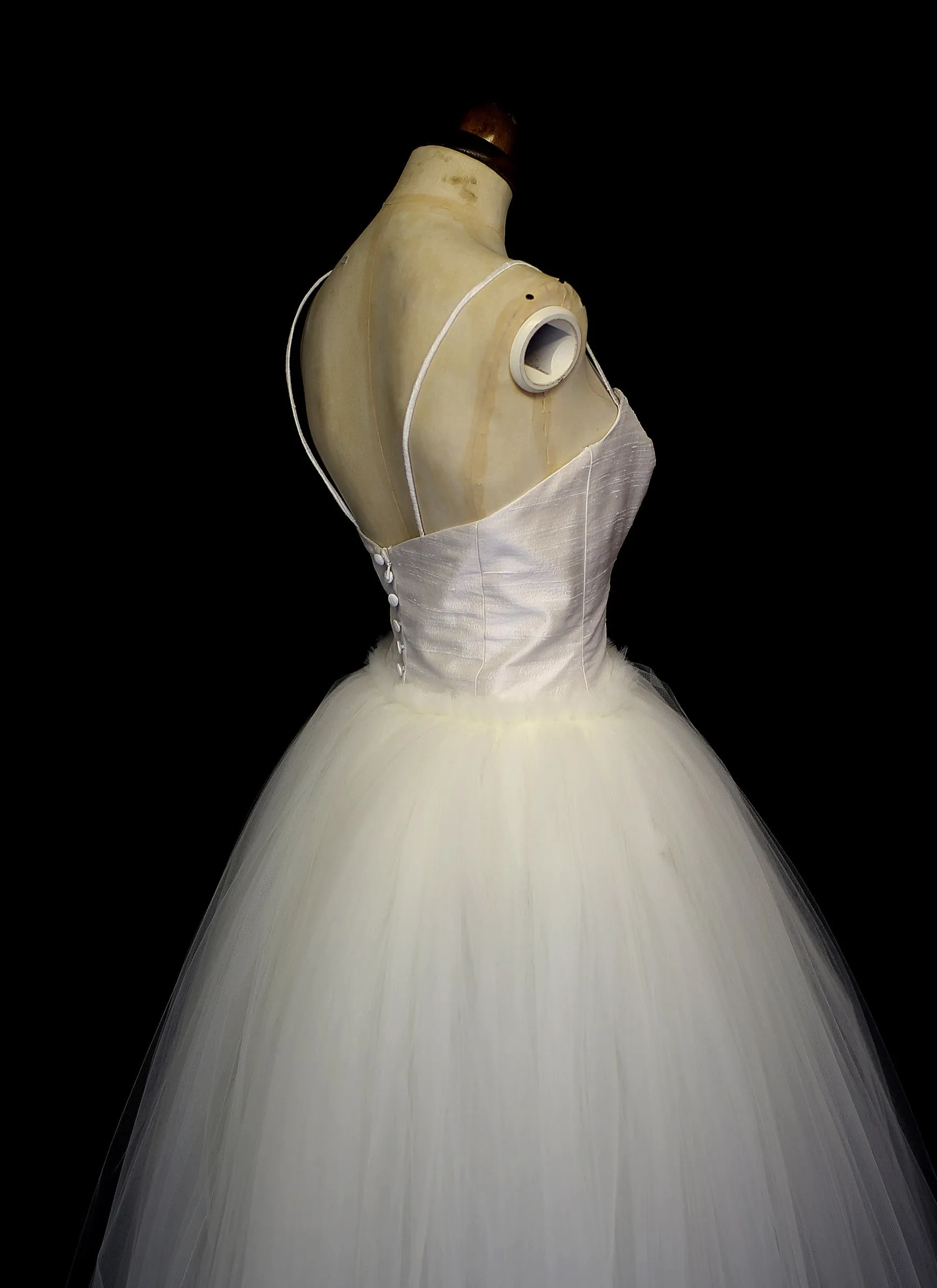 Charlotte - Bespoke Tulle Silk Ballerina Wedding Dress