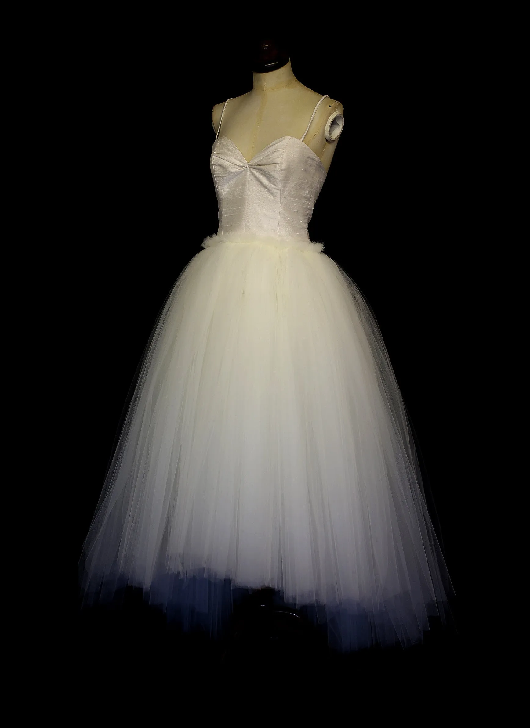 Charlotte - Bespoke Tulle Silk Ballerina Wedding Dress