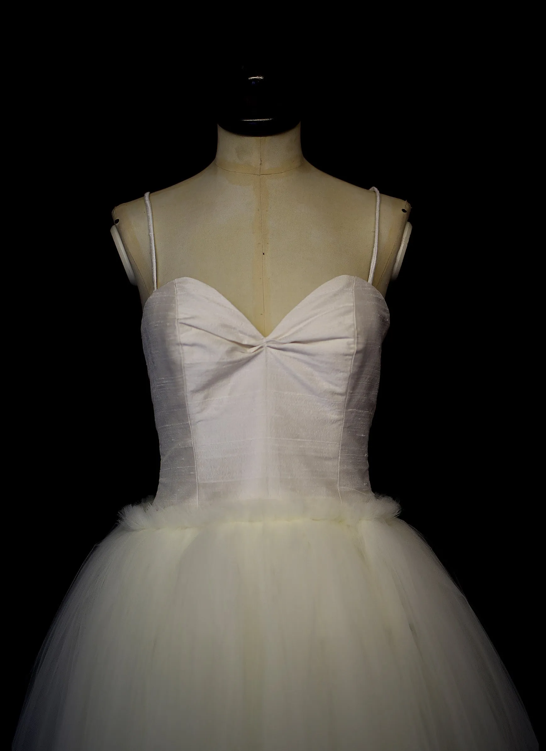 Charlotte - Bespoke Tulle Silk Ballerina Wedding Dress