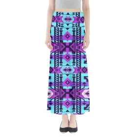 Chiefs Mountain Moon Shadow Full Length Maxi Skirt