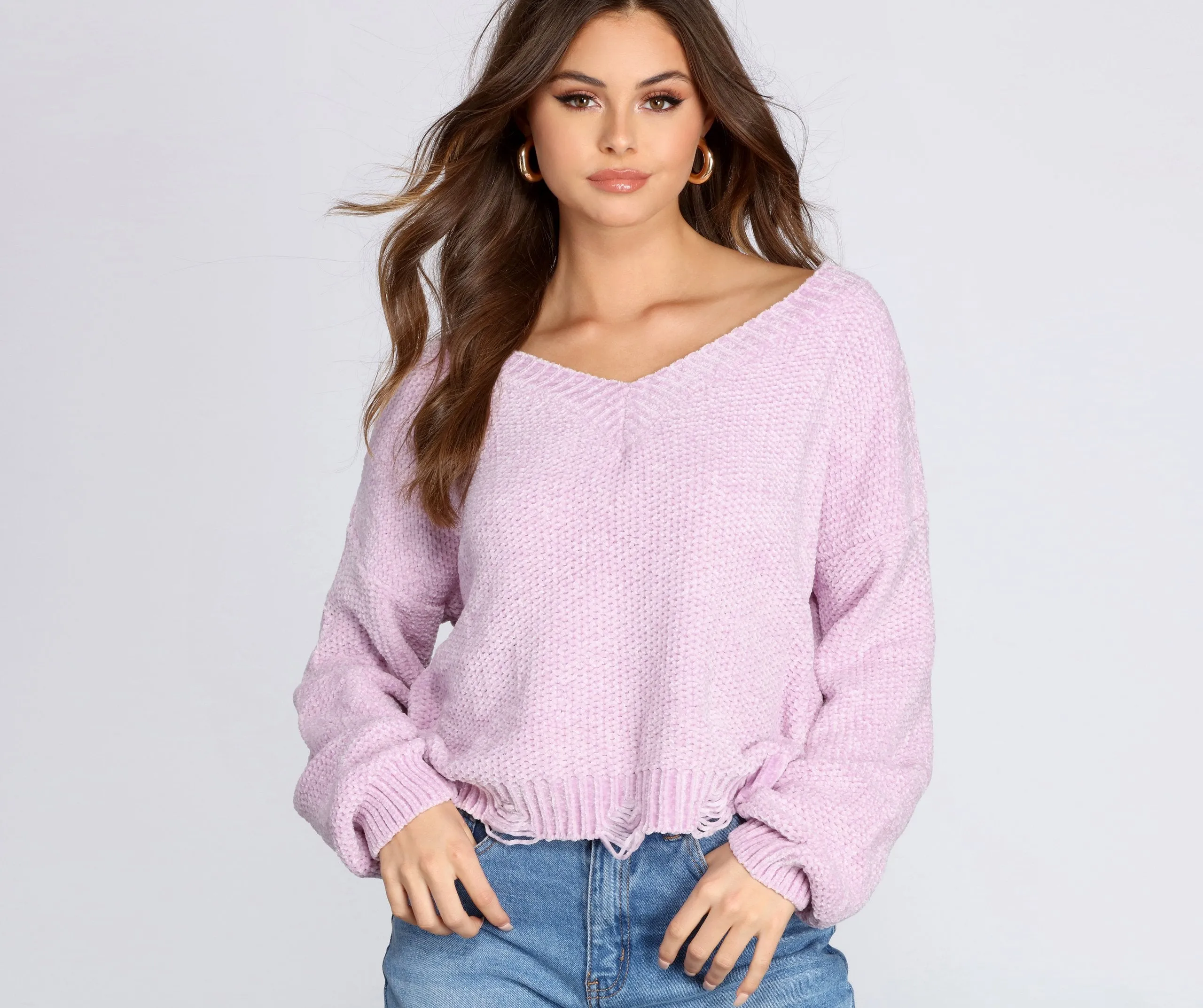 Chillin' With You Chenille Sweater